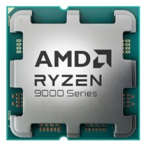 AMD Ryzen 5 9600X CPU, AM5, Up to 5.4GHz, 6-Core, 65W, 38MB Cache, 4nm, 9th Gen, Radeon Graphics, NO HEATSINK/FAN - OEM *TRAY*