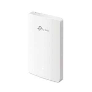 AP-1200TPEAP235-WALL.jpg TP-LINK (EAP235-WALL) Omada AC1200 Wireless Wall Mount Access Point, Dual Band, PoE, Gigabit, MU-MIMO, Free Software
