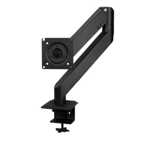 ARCTIC X1-3D Single Gas Spring Monitor Arm, Up to 40" Monitors / 43" Ultrawide, 180° Swivel, 360° Rotation