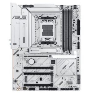 Asus X870 MAX GAMING WIFI7 W, AMD X870, AM5, ATX, 4 DDR5, HDMI, 2 USB4, Wi-Fi 7, 2.5G LAN, 3x M.2, White