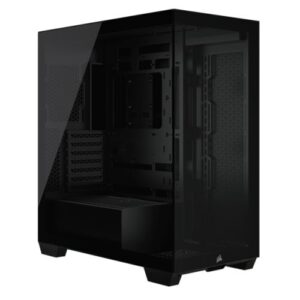 CAA-COR35500X-BLK.jpg Corsair 3500X Gaming Case w/ Glass Side & Front, E-ATX, No Fans, USB-C, Asus BTF Compatible, Black