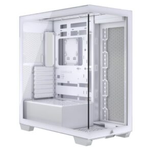 CAA-COR35500X-WH.jpg Corsair 3500X Gaming Case w/ Glass Side & Front, E-ATX, No Fans, USB-C, Asus BTF Compatible, White