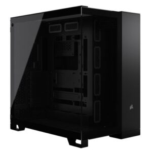 CAA-COR6500X-BLK.jpg Corsair 6500X Dual Chamber Gaming Case w/ Glass Side & Front, ATX, Mesh Panels, USB-C, Asus BTF Compatible, Black