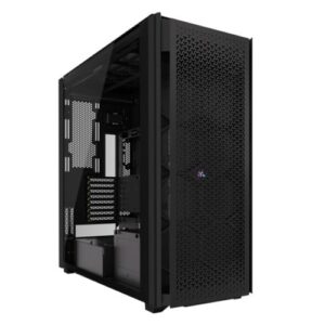 CAA-COR9000DRGB.jpg Corsair iCUE LINK 9000D RGB Airflow Gaming Case w/ Glass Side, E-ATX, Dual System, Up to 18 Fans, InfiniRail Fan Mounting, iCUE LINK Hub, USB-C, Asus BTF Compatible, Black