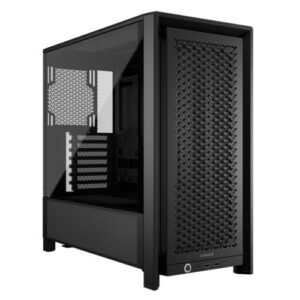 CAA-CORFRAME4000D-BLK.jpg Corsair FRAME 4000D Modular Gaming Case w/ Glass Side, E-ATX, No Fans, InfiniRail Fan Mounting, USB-C, Asus BTF Compatible, Black