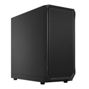 CAA-FRFO2_1.jpg Fractal Design Focus 2 (Black Solid) Gaming Case, ATX, 2 Fans, Mesh Front, Innovative Shroud System