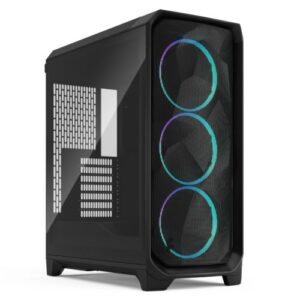 CAA-FRME3BLKRGBLT.jpg Fractal Design Meshify 3 (Black RGB TG Light) Gaming Case w/ Light Tint Window, E-ATX, Mesh Front, 3x RGB Fans, USB-C 20Gbps