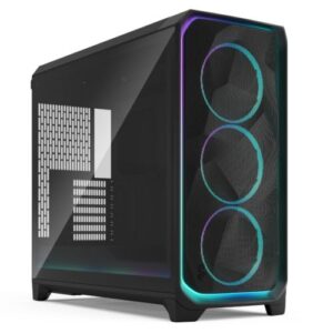 CAA-FRME3XLAMPLT.jpg Fractal Design Meshify 3 XL Ambience Pro RGB (Black TG Light) Case w/ Light Tint Window, E-ATX, Mesh Front, 3x RGB Fans, Adjust Pro Hub, USB-C 20Gbps
