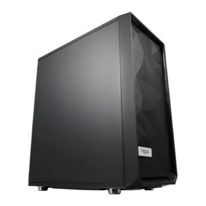 CAA-FRMEC.jpg Fractal Design Meshify C (Black Solid) Gaming Case, ATX, Angular Mesh Front, High-airflow, 2 x 120mm Fans