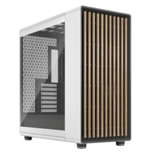 CAA-FRNORXLCTG-W.jpg Fractal Design North XL Chalk White (TG Clear) Case w/ Clear Glass Window, E-ATX, 3 PWM Fans, USB-C, Oak Front