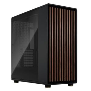 CAA-FRNORXLDTG.jpg Fractal Design North XL Charcoal Black (TG Dark) Case w/ Dark Tint Glass Window, E-ATX, 3 PWM Fans, USB-C, Walnut Front