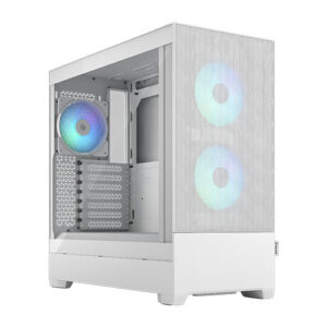 CAA-FRPOPAIRCTGRGB-W.jpg Fractal Design Pop Air RGB (White TG) Gaming Case w/ Clear Glass Window, ATX, Hexagonal Mesh Front, 3 RGB Fans & ARGB Controller