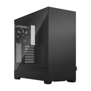 CAA-FRPOPSLCTG.jpg Fractal Design Pop Silent (Black TG) Gaming Case w/ Clear Glass Window, ATX, Sound-Damping Steel & Foam, 3 Fans