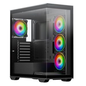 CAA-VIDSOLUS-BLK.jpg VIDA SOLUS BLACK ATX GAMING CASE