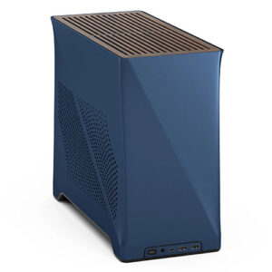 CAI-FRERA2-B.jpg Fractal Design Era 2 ITX (Midnight Blue) Compact Case w/ Walnut Top, Mini ITX, Requires SFX/SFX-L PSU, 2 Fans, 3-Slot GPU & 280mm Radiator Support, USB-C