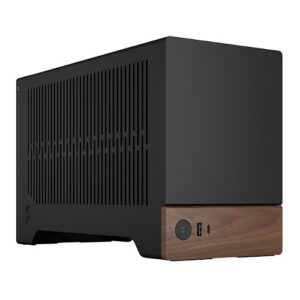CAM-FRTER-GH.jpg Fractal Design Terra Graphite SFF PC Case, Mini ITX, Walnut Front, Anodized Aluminium Exterior, 322mm GPU Support, Requires SFX/SFX-L PSU, USB-C