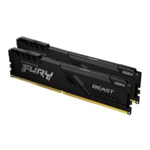 Kingston Fury Beast 16GB Kit (2 x 8GB), DDR4, 3600MHz (PC4-28800), CL17, XMP, DIMM Memory
