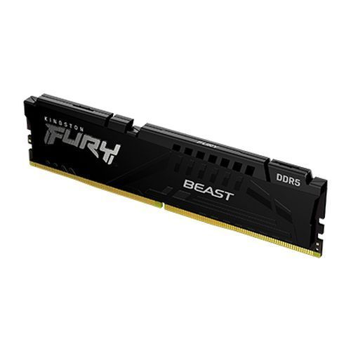Kingston Fury Beast 32GB, DDR5, 5200MHz (PC5-38400), CL40, 1.25V, ECC, XMP 3.0, PMIC, DIMM Memory