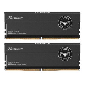 Team T-Force Xtreem 32GB Kit (2 x 16GB), DDR5, 8000MHz (PC5-64000), CL38, ECC, AMD EXPO & Intel XMP 3.0, PMIC, DIMM Memory, Black