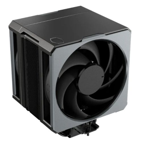 Cooler Master Hyper 612 APEX Compact Heatsink & Fan, Intel & AMD Sockets, Dual Mobius 120P Fans, Removable Top, 6x Heatpipes, Black