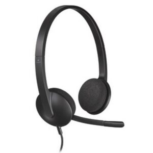 HS-LOH340.jpg Logitech H340 Headset, Boom Microphone, Lightweight, USB, 1.8M Cable