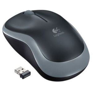 MI-LOM185GREY-EU.jpg Logitech M185 Wireless Notebook Mouse, USB Nano Receiver, Black/Grey
