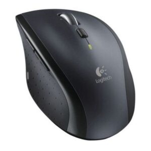 MI-LOM705.jpg Logitech M705 Marathon Wireless Optical Mouse, Dual-mode Scrolling, Customisable Buttons, 1000DPI, Charcoal
