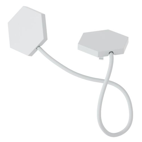 Nanoleaf Lines 60 Degrees Flex Connectors (3-Pack), Bend up to 360 Degrees