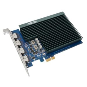 NVGT730X2ASSL-4H.jpg Asus GT730, 2GB DDR5, PCIe2, 4 x HDMI, 927 MHz, Passive, Single Slot