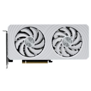 NVRTX50608PALWHITEOC.jpg Palit RTX5060 White OC, PCIe5, 8GB DDR7, HDMI, 3 DP, 2527MHz Clock, RGB Lighting, Overclocked, Compact Design
