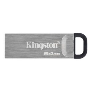 PEN-64KIDTKY.jpg Kingston 64GB DataTraveler Kyson USB 3.2 Gen1 Memory Pen, Metal Capless Design, R/W 200/60 MB/s