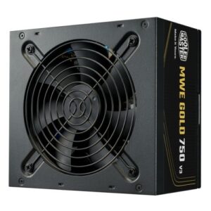 Cooler Master 750W MWE Gold V3 ATX 3.1 PSU, Fully Wired, HDB Bearing Fan, 80+ Gold