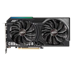 Asrock RX9060 XT Challenger 8GB OC, PCIe5, 8GB DDR6, HDMI, 2 DP, 3290MHz Clock, LED Indicator, Overclocked
