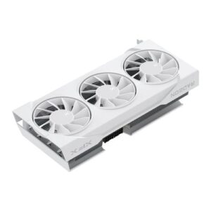 RADRX90716XFSWIF3FANW.jpg XFX Swift RX9070 OC White Triple 90mm Fan Gaming Edition, PCIe5, 16GB DDR6, HDMI, 3 DP, 2700MHz Clock, Overclocked