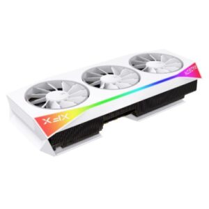 RADRX907XT16XFMERCWHOC.jpg XFX Mercury RX9070 XT OC White Magnetic Air Edition with RGB, PCIe5, 16GB DDR6, HDMI, 3 DP, 3100MHz Clock, Overclocked