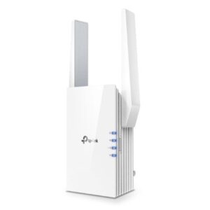 RE-AX1500TPWALLPLUG.jpg TP-LINK (RE505X) AX1500 (300+1200) Dual Band Wall-Plug Wi-Fi 6 Range Extender, 1 x GB LAN, AP Mode