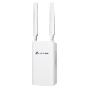 TP-LINK (ER703WP-4G-OUTDOOR) Omada 4G+ Cat6 AX3000 Wi-Fi 6 Outdoor/Indoor Gateway, 3x GB WAN/LAN (2x PoE Out, 1x PoE In)