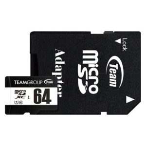 TEAM 64G MICROSDXC UHS-I U1 C10 CARD