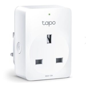 SH-SMARTPLUGTPP100.jpg TP-LINK (TAPO P100) Mini Smart Wi-Fi Socket, Remote Access, Scheduling, Away Mode, Voice Control