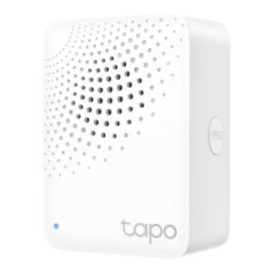 SH-SSTAPOH100.jpg TP-LINK (TAPO H100) Smart IoT Hub w/ Chime, Connect up to 64 Devices, Low-Power, Smart Alarm, Smart Doorbell