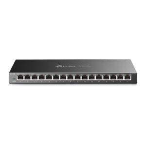 SWI-16TPEASYSMA-GB.jpg TP-LINK (TL-SG116E) 16-Port Gigabit Unmanaged Pro Switch, Steel case