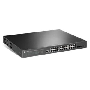 SWI-24TPJETL2XPP-M2.jpg TP-LINK (SG3428XPP-M2) JetStream 24-Port 2.5GBASE-T & 4-Port 10GE SFP+ L2+ Managed Switch with 16-Port PoE+ & 8-Port PoE++, Rackmountable