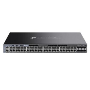 SWI-48TPL3-GB.jpg TP-LINK (SG6654X) Omada 48-Port Gigabit Stackable L3 Managed Switch with 6x 10G SFP+ Slots, USB