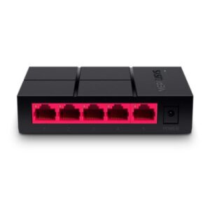 SWI-5MER1000.jpg Mercusys (MS105G) 5-Port Gigabit Unmanaged Desktop Switch, Plastic Case