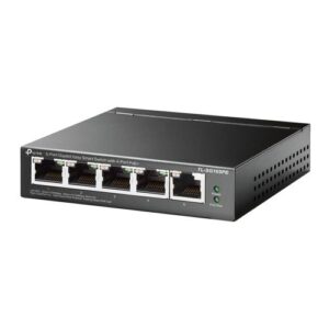 SWI-5TPGBEASYPOE.jpg TP-LINK (TL-SG105PE) 5-Port Gigabit PoE Easy Smart Switch, 4-Port PoE+, Steel Case