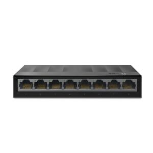 SWI-8TP1000LW.jpg TP-LINK (LS1008G) 8-Port Gigabit Unmanaged Desktop LiteWave Switch, Plastic Case