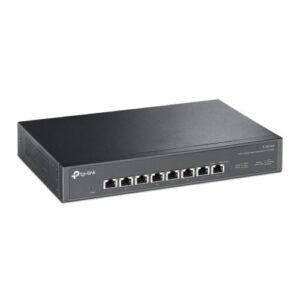 SWI-8TPMGB-10G.jpg TP-LINK (TL-SX1008) 8-Port Unmanaged 10G Multi-Gigabit Desktop/Rackmount Switch, 8x 100/1G/2.5G/5G/10G, Low-Noise Fan, Steel Case