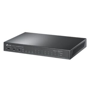 SWI-8TPPOE-3LOW-GB.jpg TP-LINK (TL-SL1311P) 8-Port 10/100Mbps + 3-Port Gigabit Desktop Switch with 8-Port PoE+, GB SFP Port