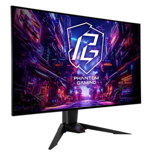 Asrock 31.5" 4K UHD WOLED Gaming Monitor (PGO32UFS), 3840 x 2160, 0.03ms, USB, 240Hz/FHD 480Hz, 99% DCI-P3, 132% sRGB, VESA