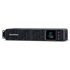 UPS1600VAPFCS2URACKCP.jpg CyberPower Advanced PFC Sinewave 2U Rackmount 1600VA UPS, 1000W, Colour LCD, 8x IEC C13, USB, Hot-swappable Batteries